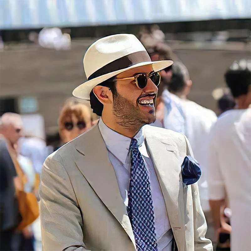 Leon | Cappello Panama Elegante e Artigianale - Image 6