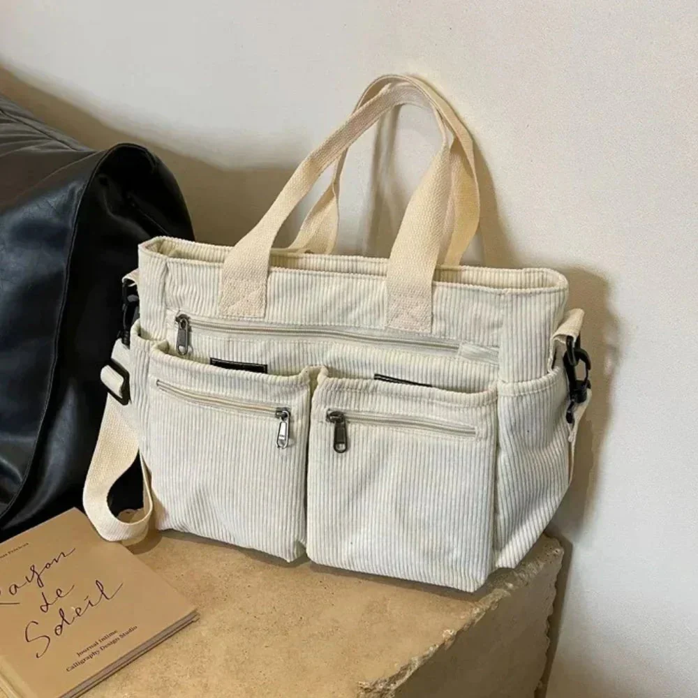 Lisa | Borsa tote moderna ed elegante con numerose tasche - Image 9