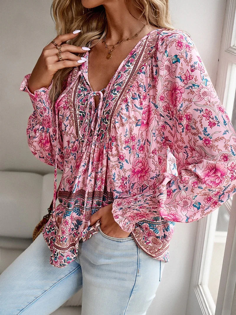 Livia | Top elegante e leggero con stampa floreale - Image 5