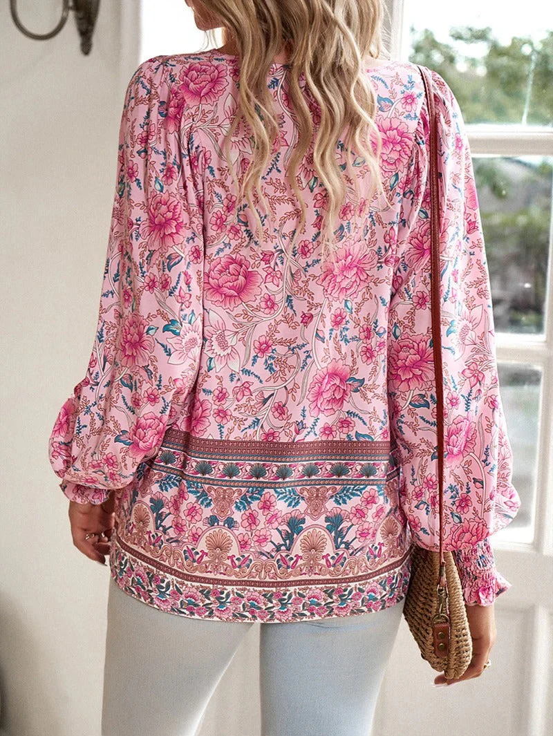 Livia | Top elegante e leggero con stampa floreale - Image 7