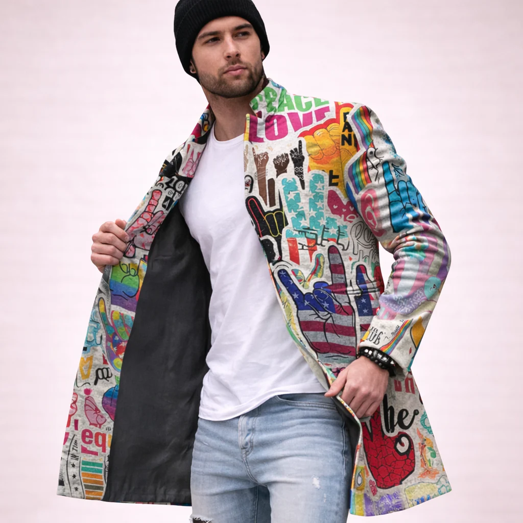 Lorenzo | Giacca Grafica Maschile Elegante E Moderna - Image 3
