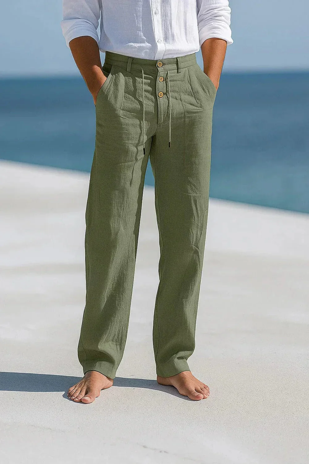 Lorenzo | Pantaloni estivi in cotone, leggeri e comodi - Image 6