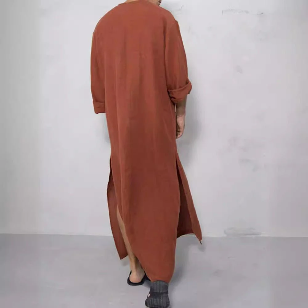 Lorenzo | Thobe Jubba in Lino Elegante e Traspirante - Image 4