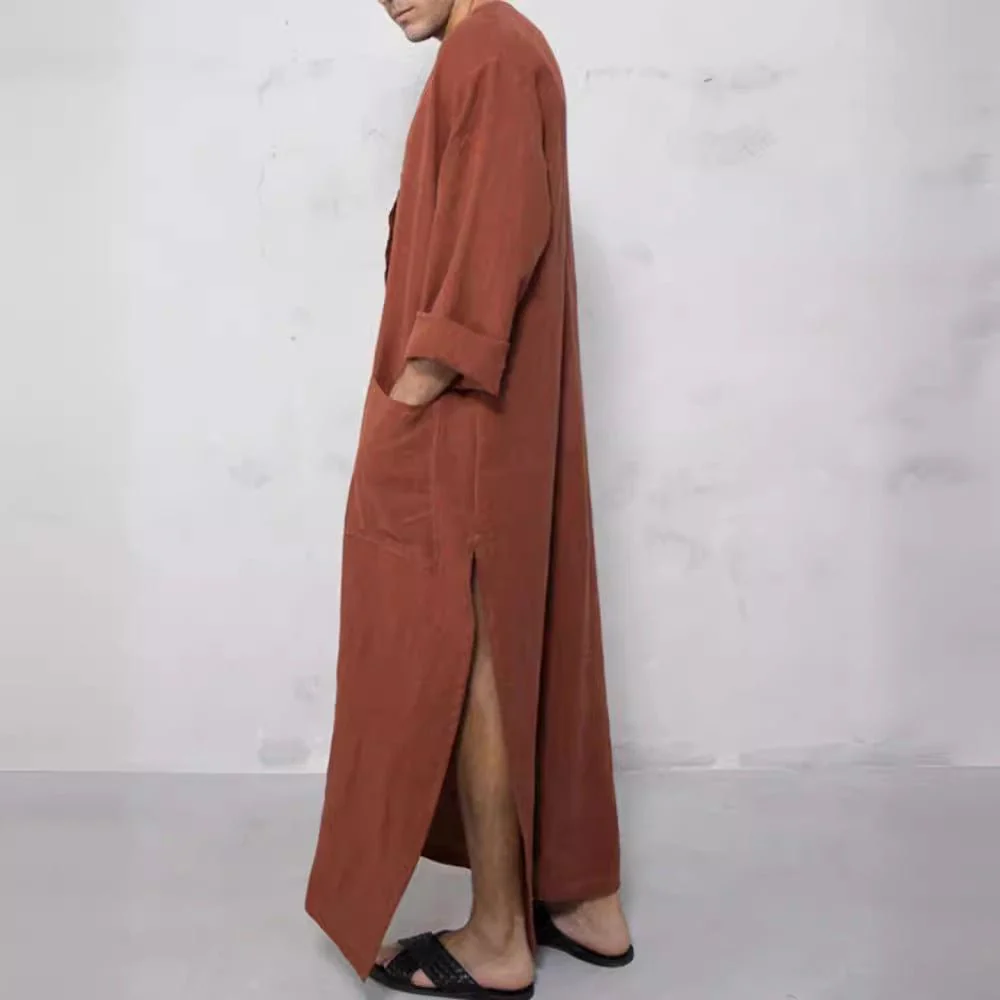 Lorenzo | Thobe Jubba in Lino Elegante e Traspirante - Image 5