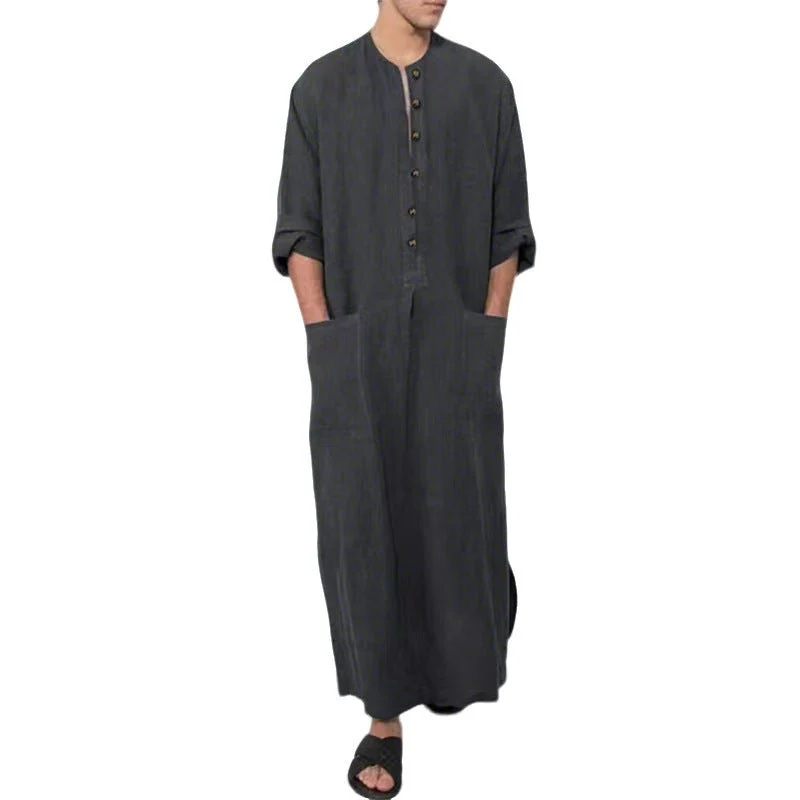 Lorenzo | Thobe Jubba in Lino Elegante e Traspirante - Image 6