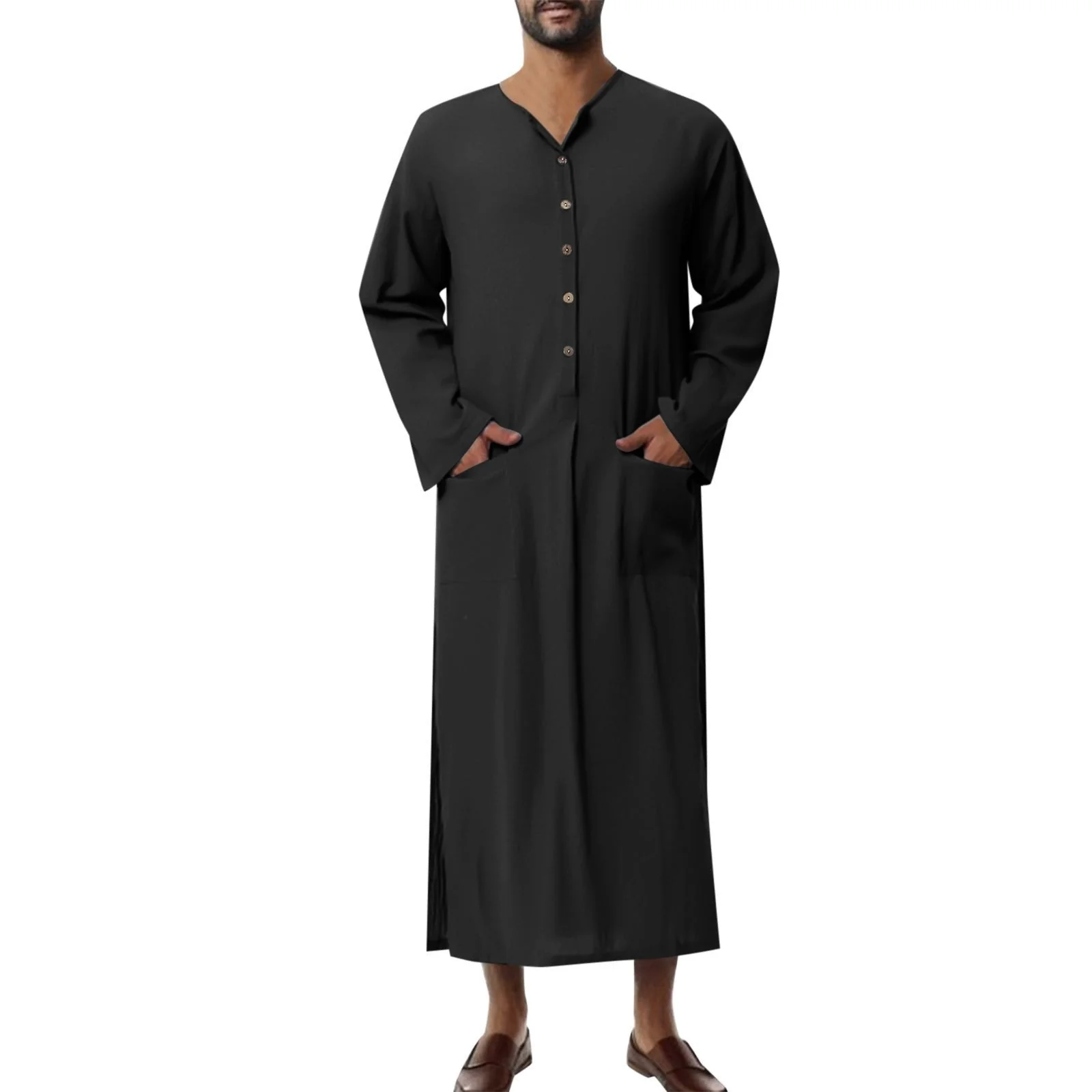 Lorenzo | Thobe Jubba in Lino Elegante e Traspirante - Image 7