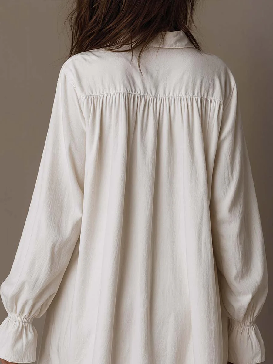Lucia | Abito corto a maniche lunghe, elegante e comodo - Image 2