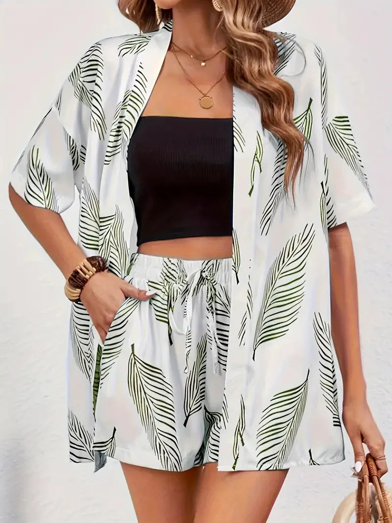 Lucia | Set Kimono Floreale dal Fascino Boho Chic - Image 9
