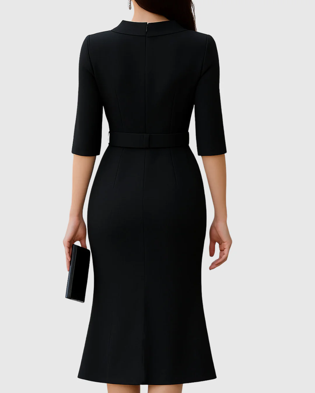 Luciana | Abito midi da donna elegante e alla moda - Image 2