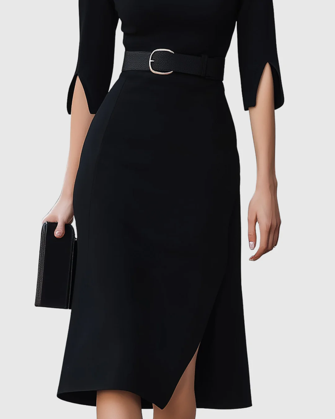 Luciana | Abito midi da donna elegante e alla moda - Image 4