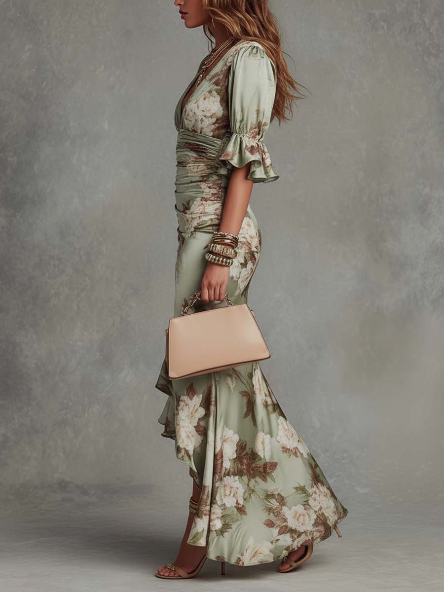 Luna | Grazia e Stile Senza Tempo Maxi Abito - Image 2