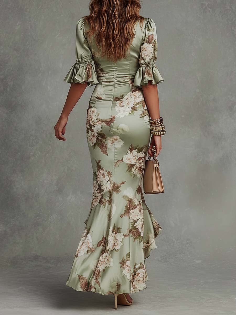Luna | Grazia e Stile Senza Tempo Maxi Abito - Image 3