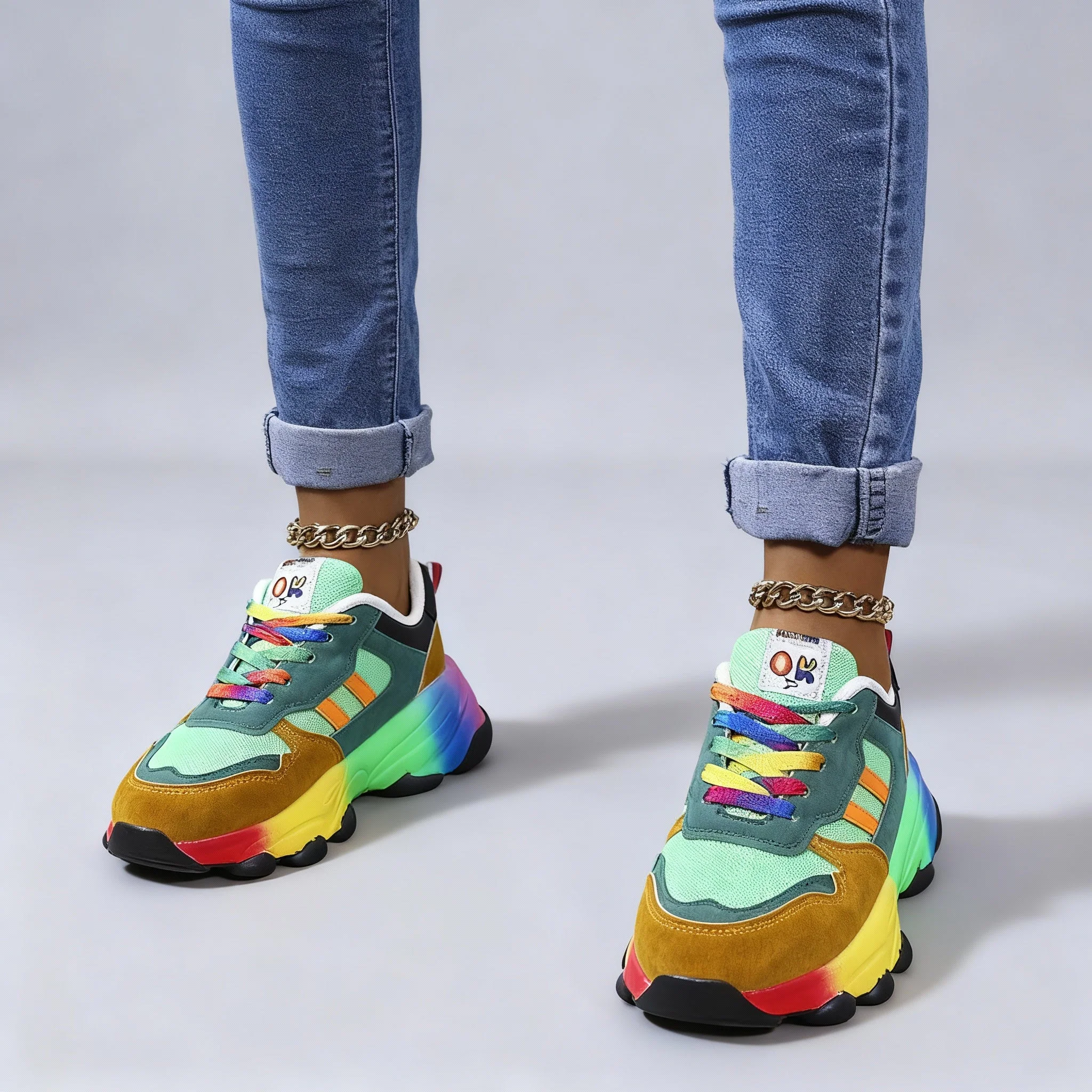 Macaria | Sneakers Multicolore Ultraleggere con Suola Ammortizzante - Image 3