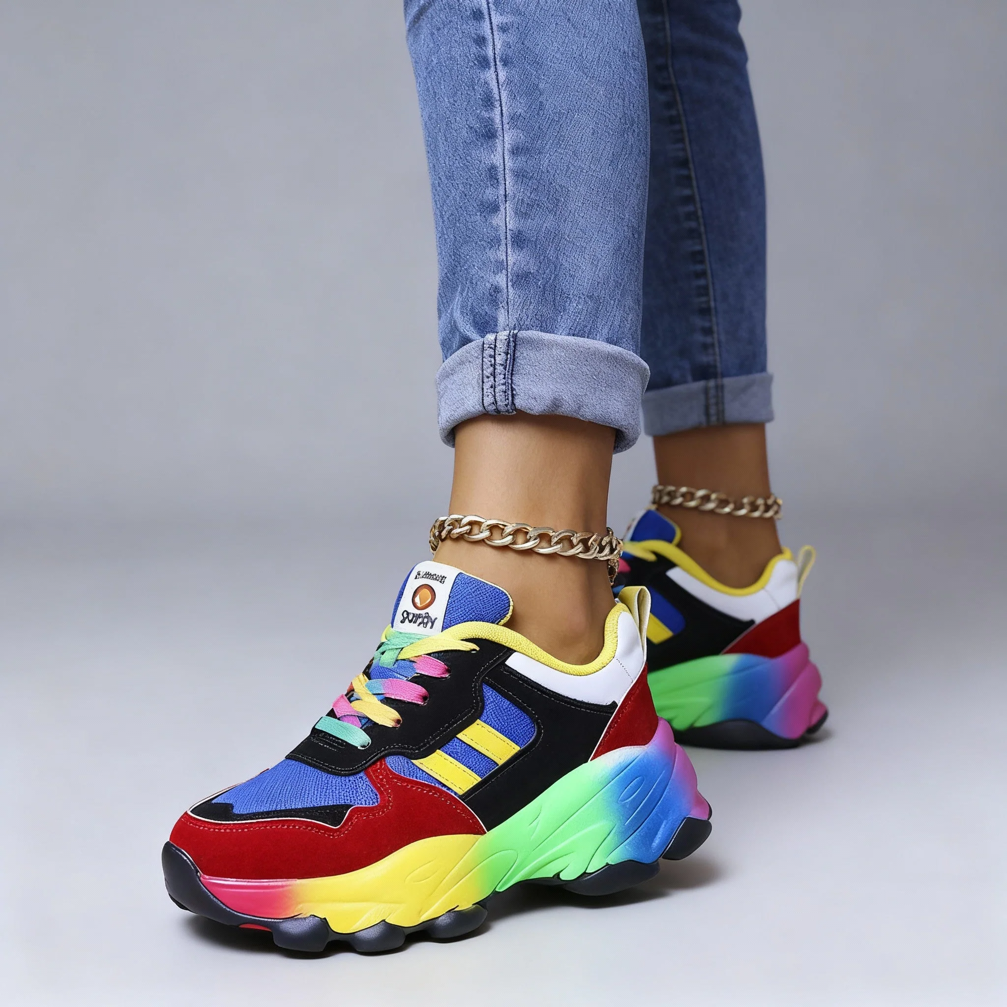 Macaria | Sneakers Multicolore Ultraleggere con Suola Ammortizzante - Image 4