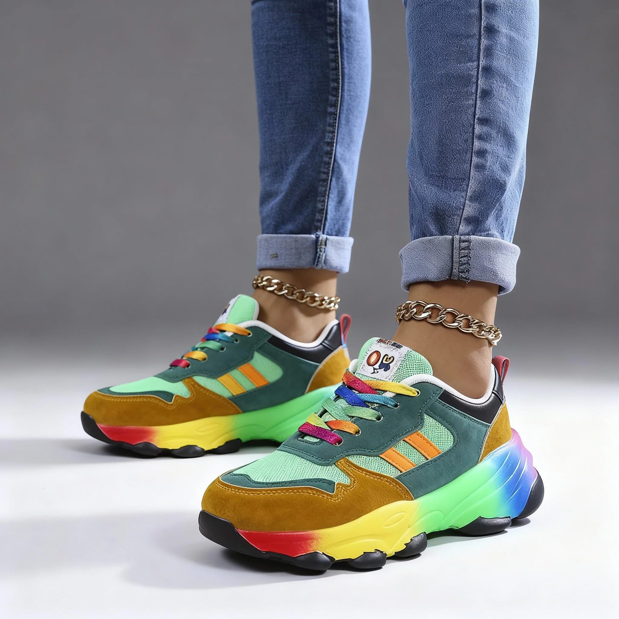 Macaria | Sneakers Multicolore Ultraleggere con Suola Ammortizzante - Image 7