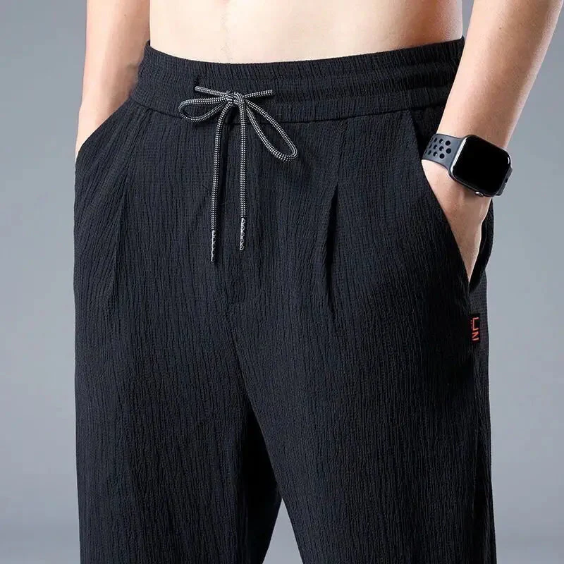 Marco | Pantaloni Estivi Leggeri in Misto Lino