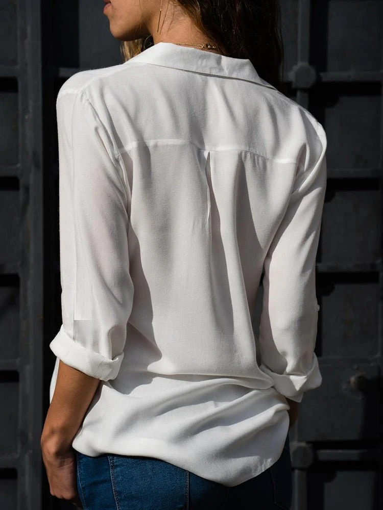Martina | Camicia a maniche lunghe in cotone traspirante - Image 9
