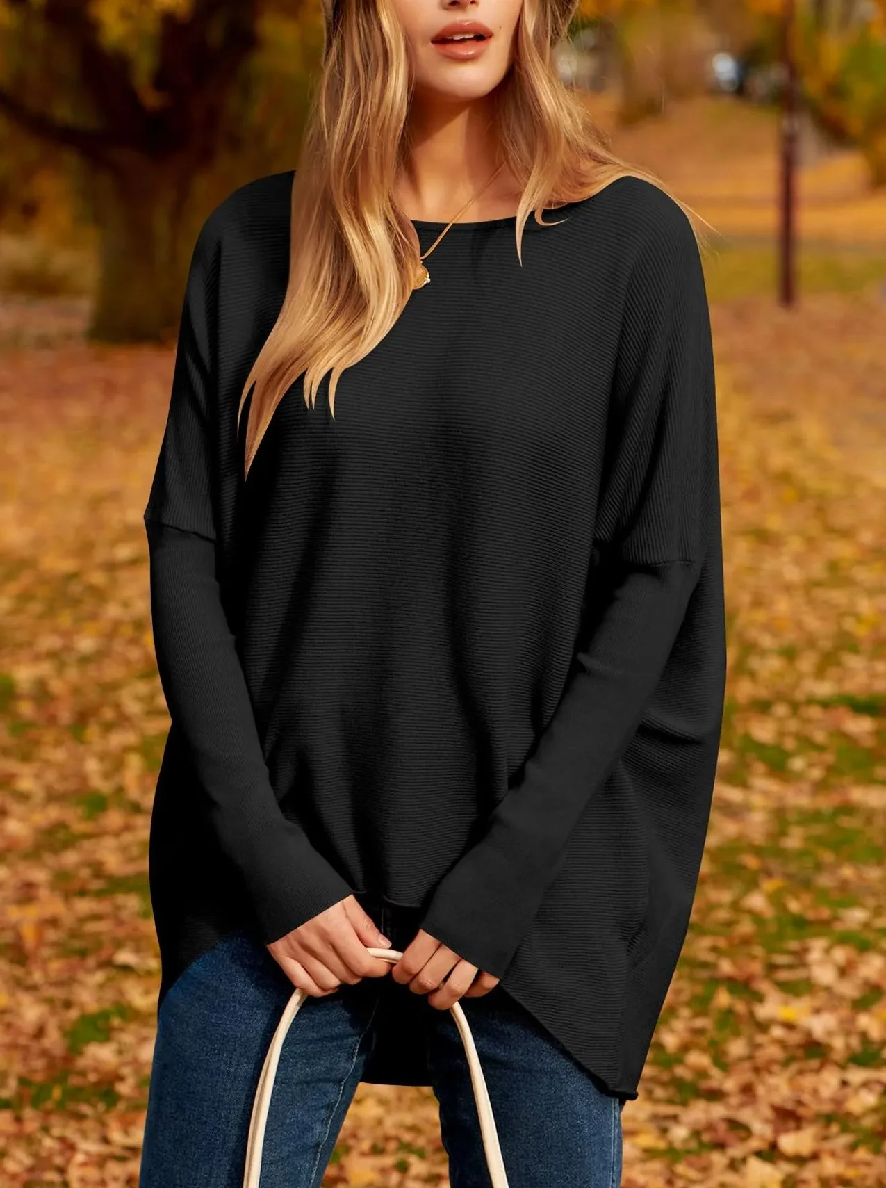 Martina | Maglione Oversize in Maglia a Coste - Image 4