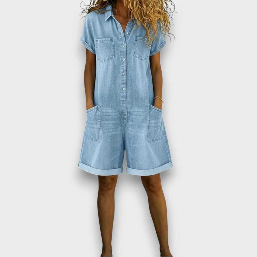 Martina | Salopette Denim dal Taglio Iconico e Distintivo - Image 6