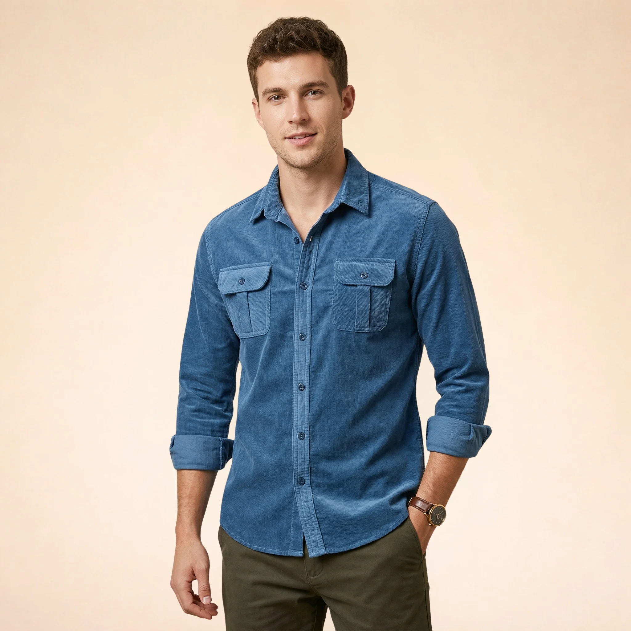 Matteo | Camicia Slim-Fit Elegante E Confortevole - Image 5