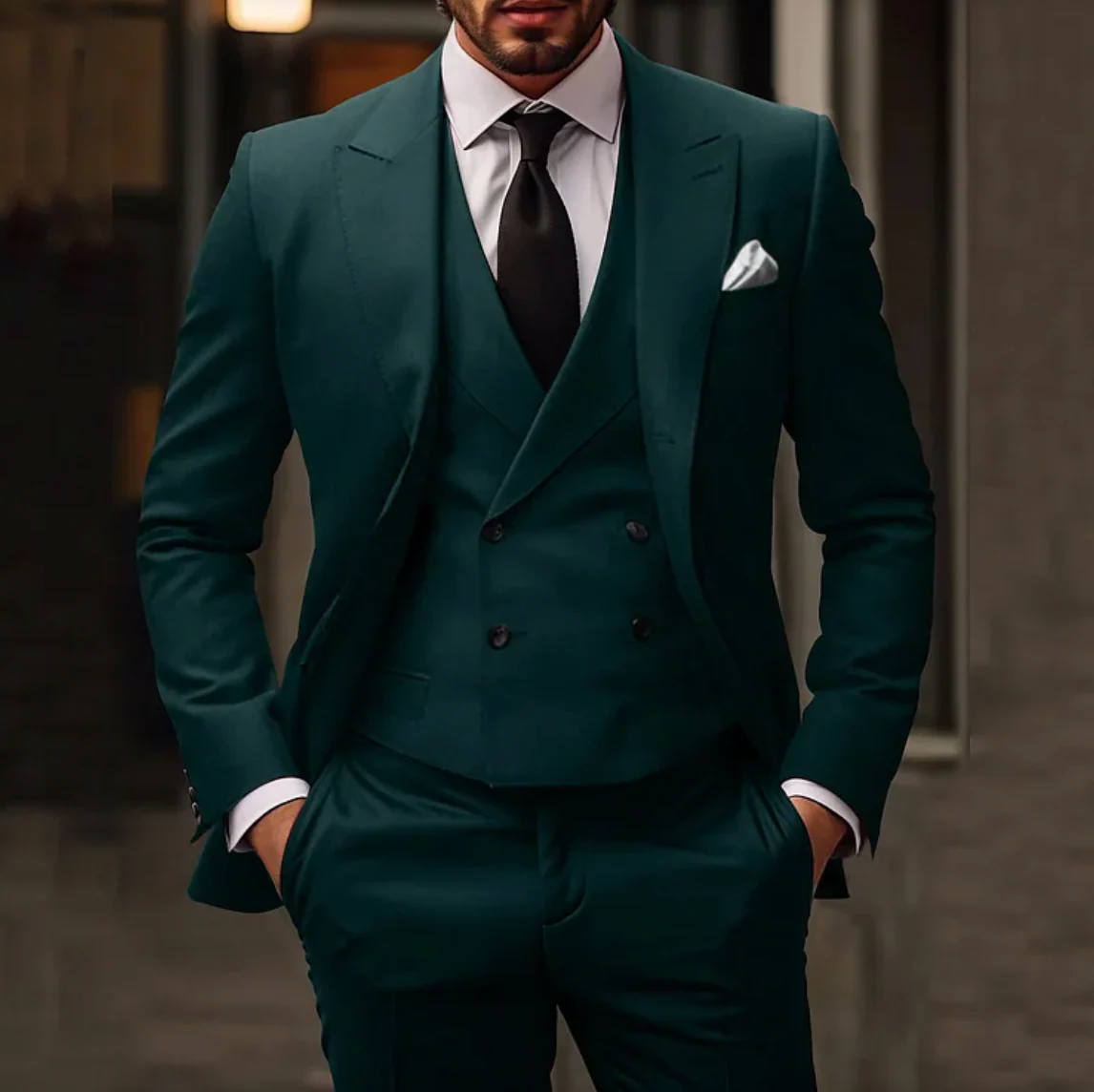 Matteo | Elegante Completo Uomo 3 Pezzi - Image 3