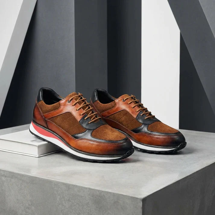 Matteo | Sneaker in pelle elegante e di alta qualità