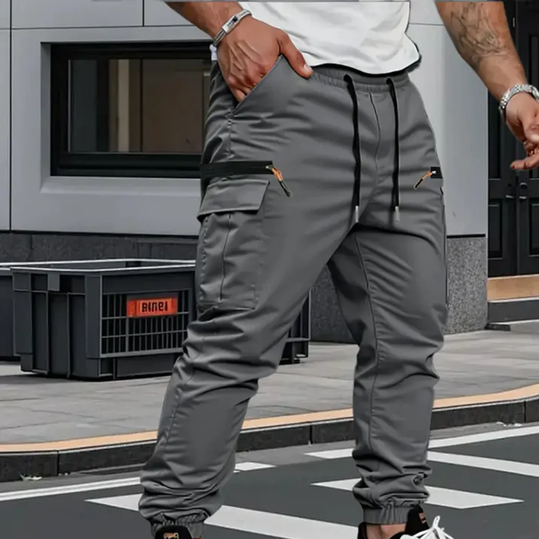 Max | Pantaloni Cargo Jogger in Tessuto Elasticizzato - Image 2