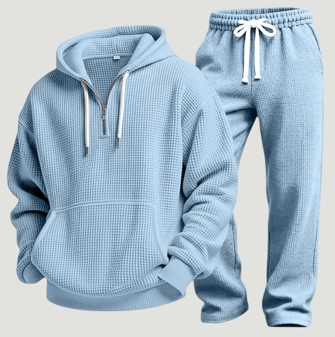 Max | Set da jogging comodo e traspirante in maglia a nido d'ape