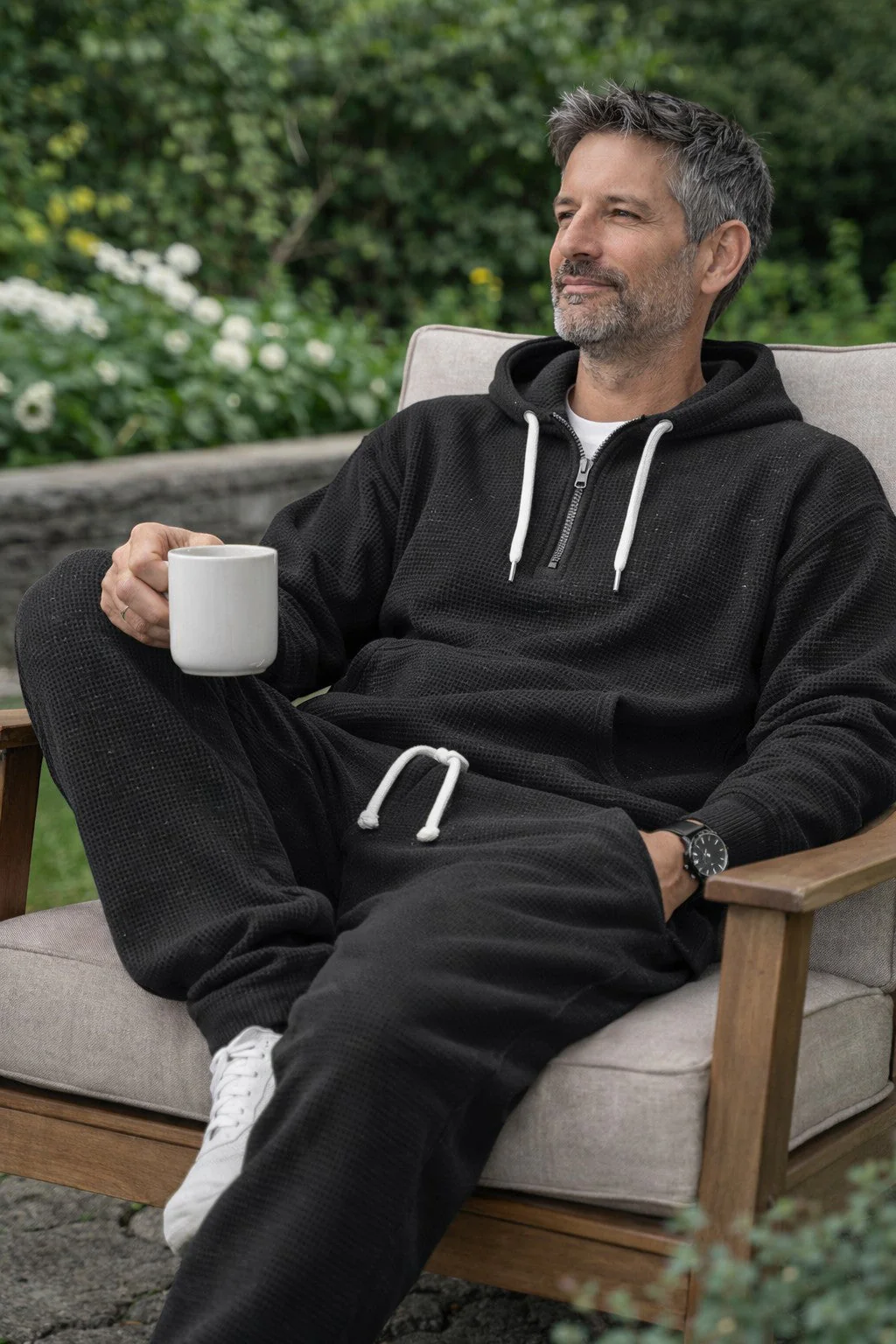 Max | Set da jogging comodo e traspirante in maglia a nido d'ape - Image 2
