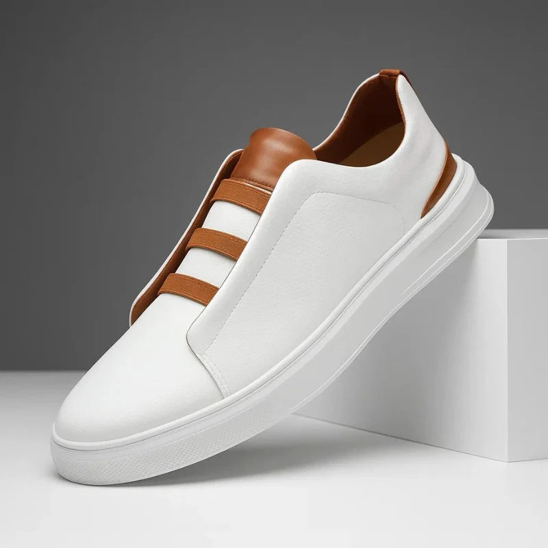 Maximilian | Sneakers slip-on in pelle eleganti e comode