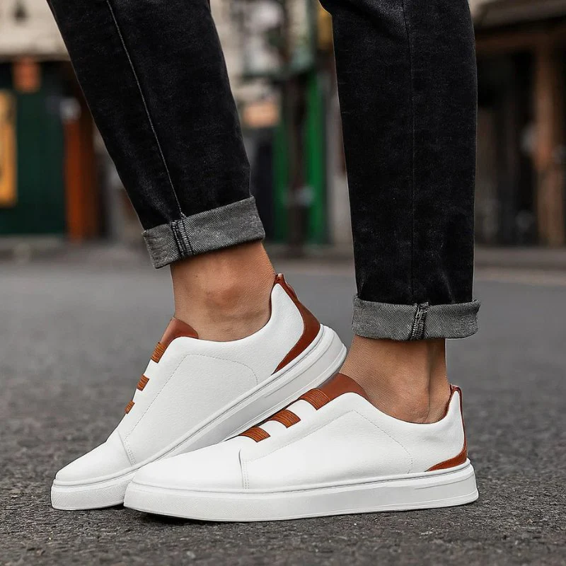 Maximilian | Sneakers slip-on in pelle eleganti e comode - Image 2