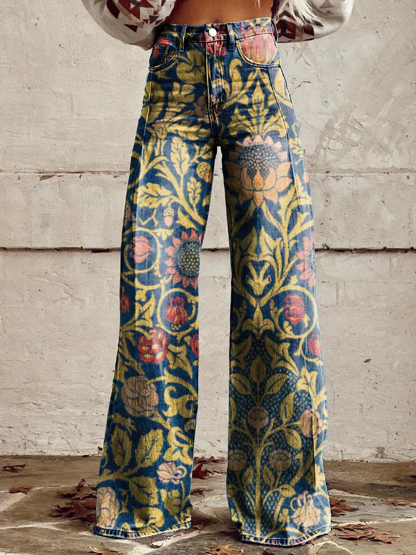 Maya | Jeans Larghi Casual Eleganti e Comodi - Image 5