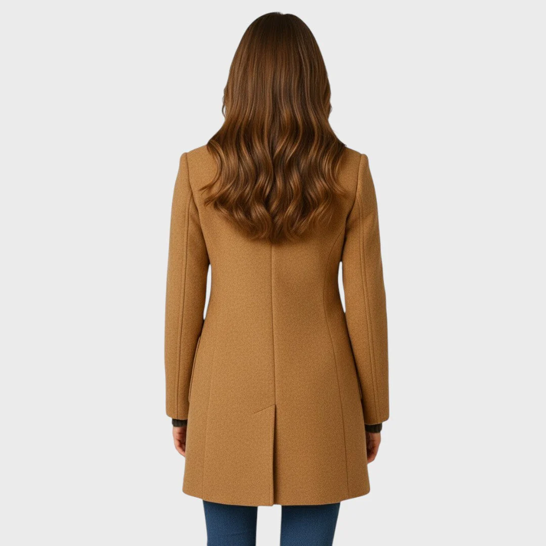Milena | Cappotto classico da donna, elegante e dalla linea strutturata - Image 2