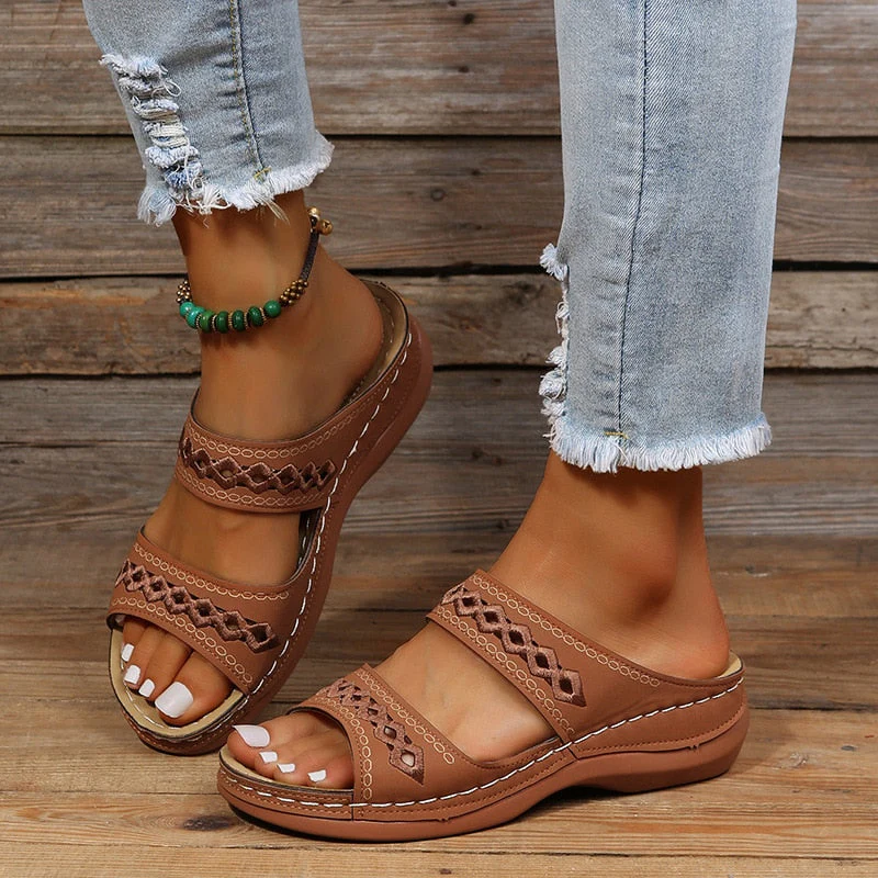 Mirella | Sandali Retro con Plantare Ammortizzato e Leggero - Image 3
