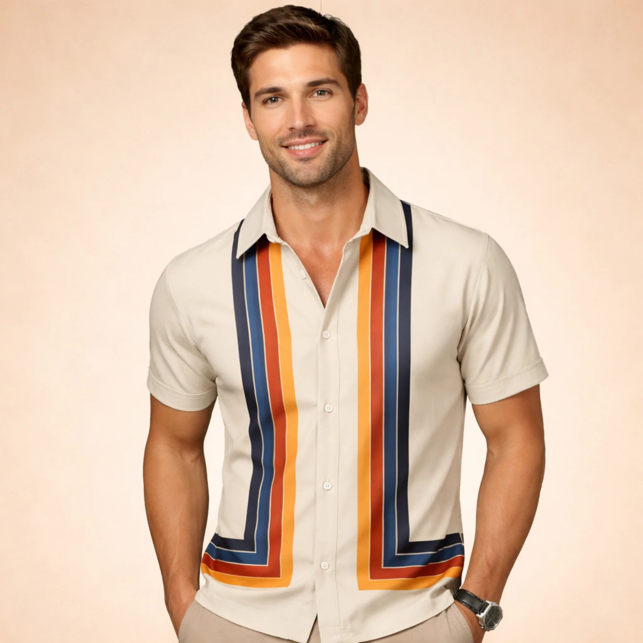 Niccolò | Camicia uomo vintage elegante e attuale - Image 7
