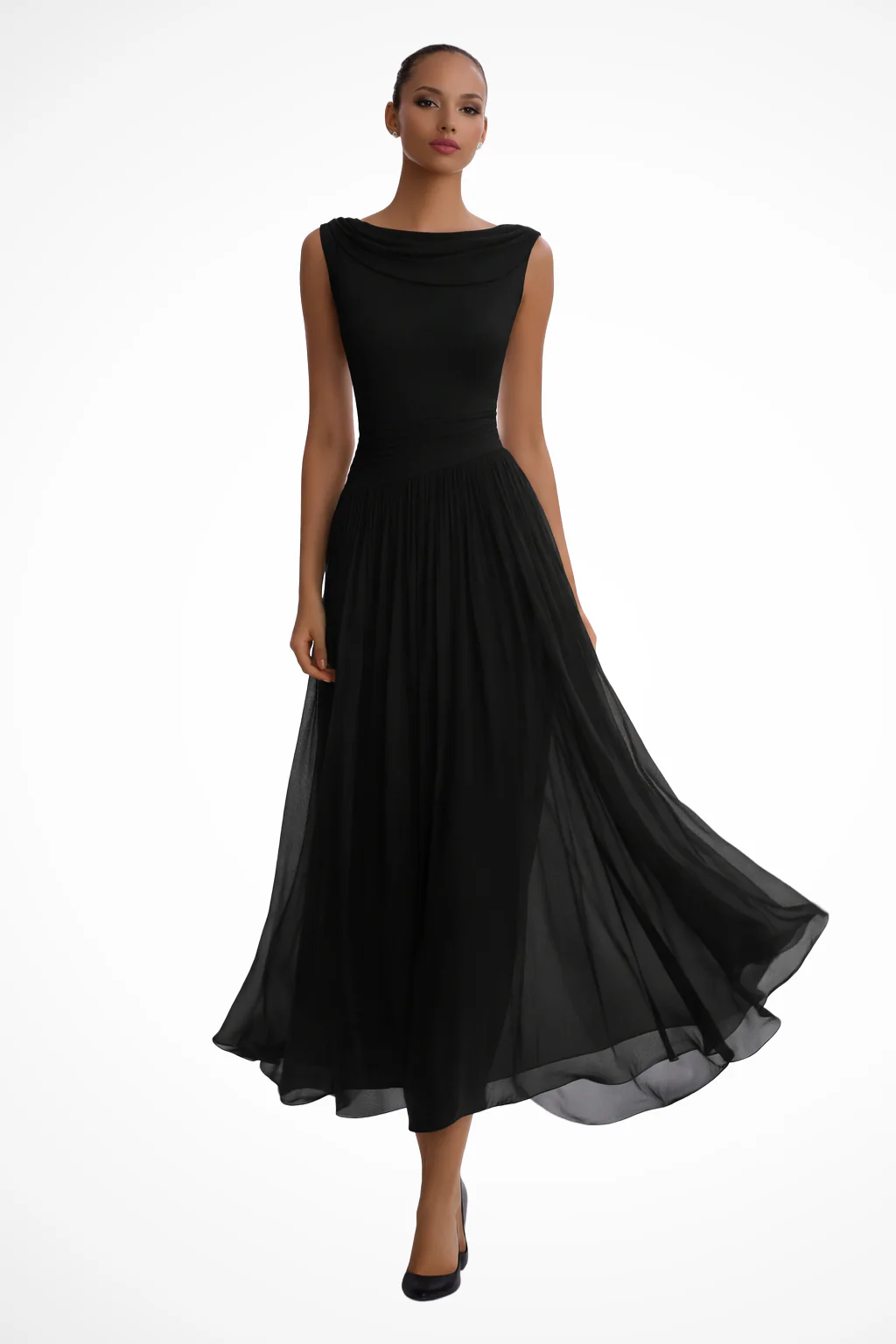 Nora | Eleganza Dinamica e Freschezza Abito Midi - Image 2