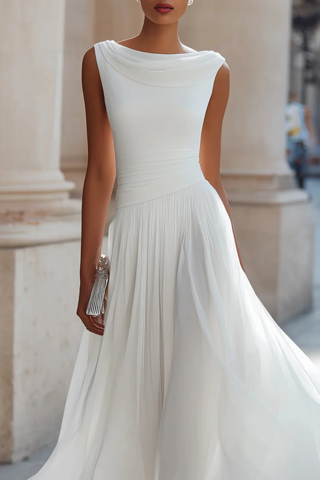 Nora | Eleganza Dinamica e Freschezza Abito Midi - Image 5