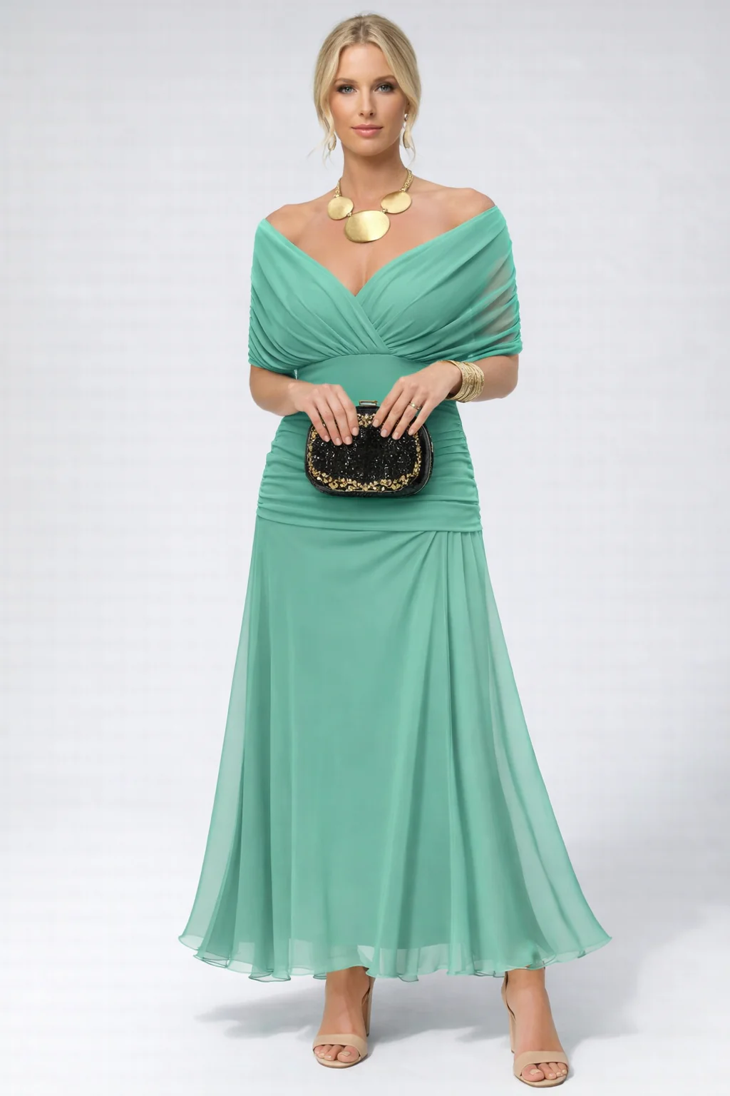 Olivia | Abito midi da donna elegante e comodo - Image 9