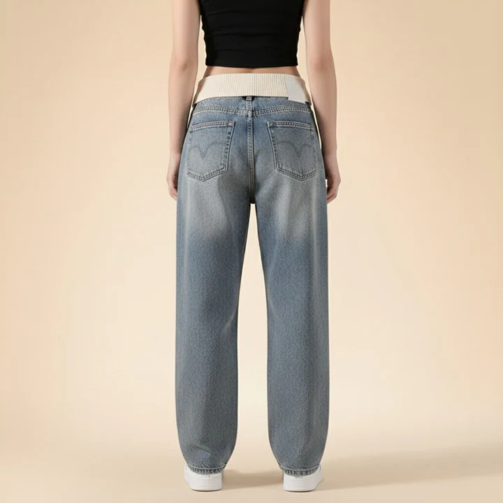 Prisca | Jeans classici e vintage a vita alta - Image 8