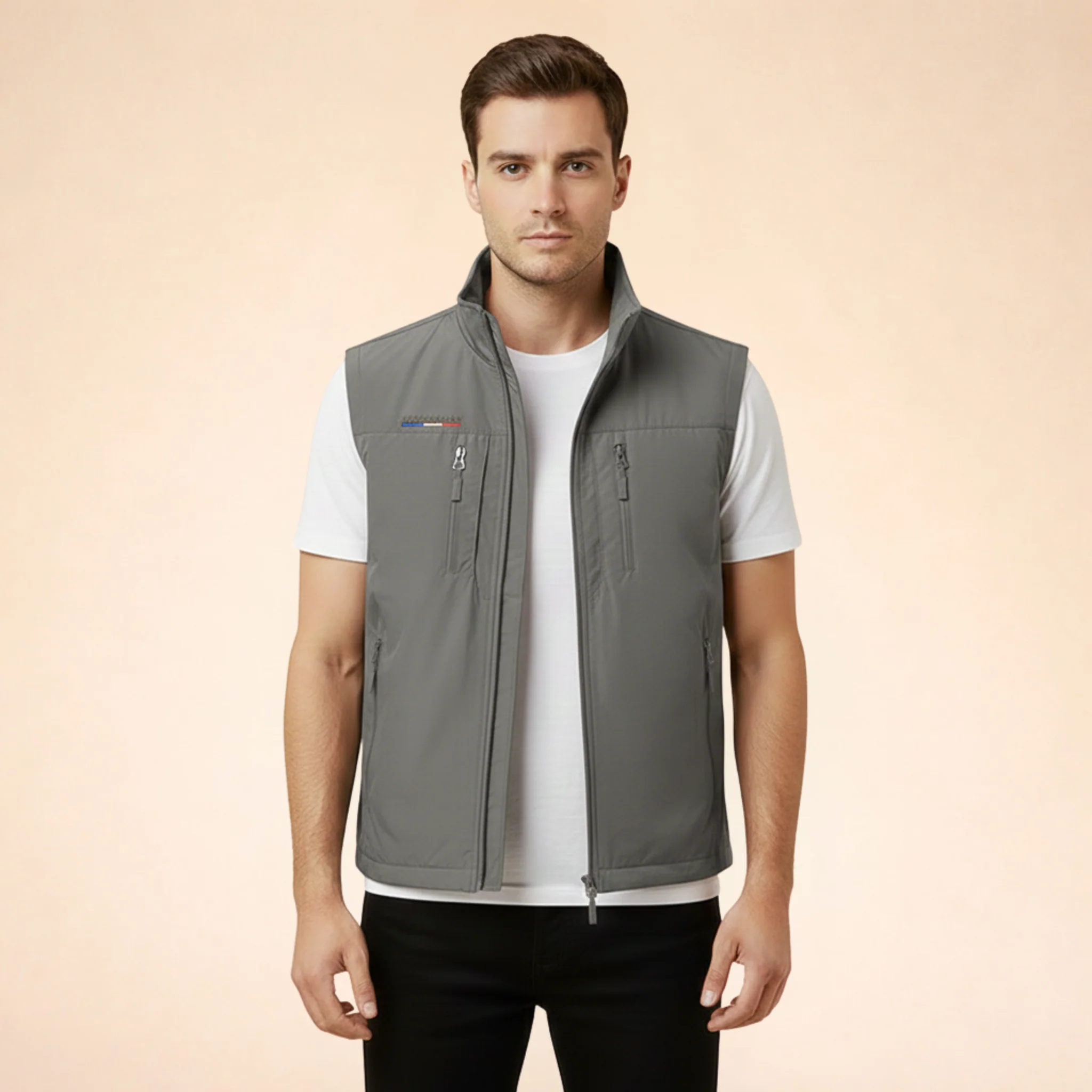 Prisco | Gilet cargo elegante e raffinato - Image 7