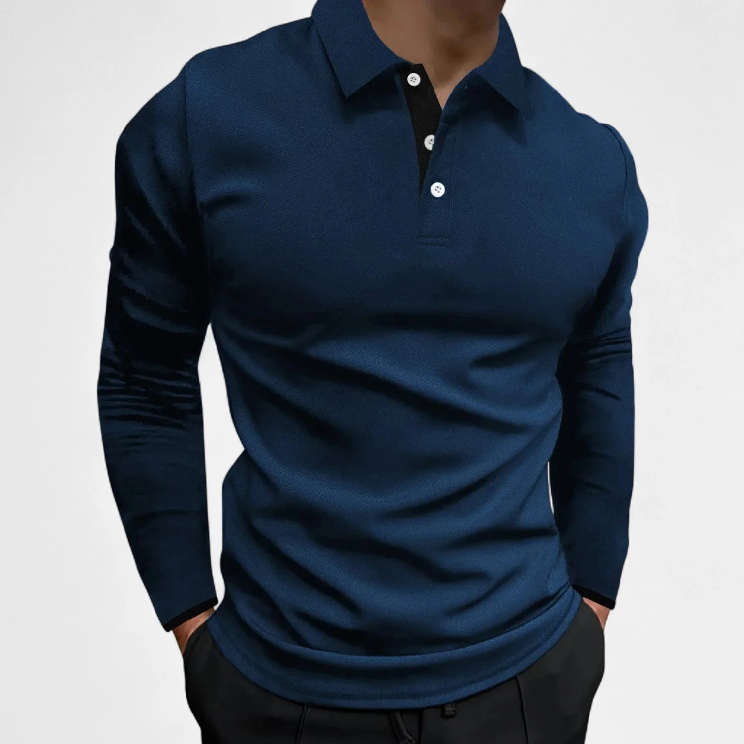 Rovian | Polo a maniche lunghe elegante e traspirante - Image 5