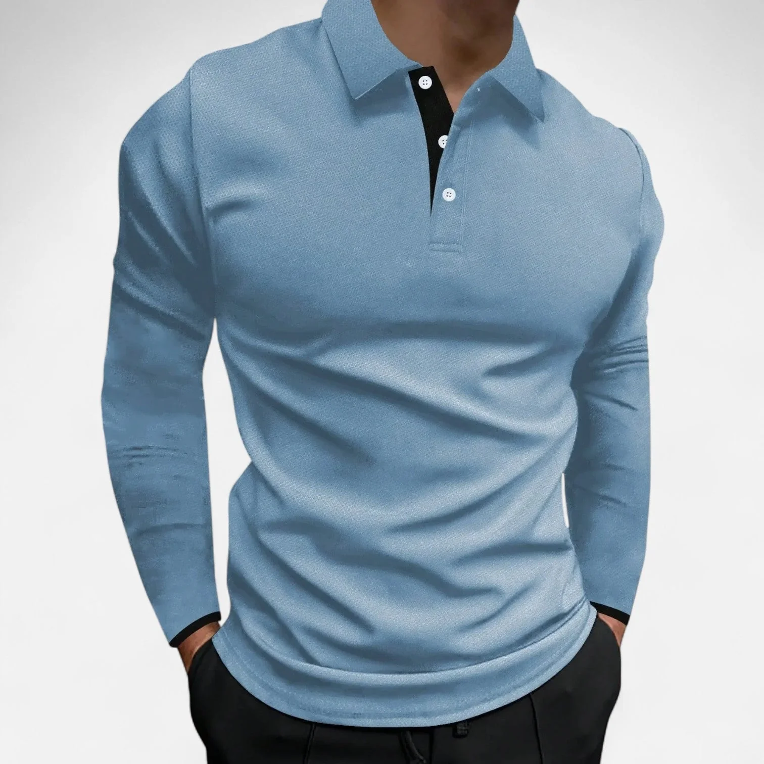 Rovian | Polo a maniche lunghe elegante e traspirante - Image 7