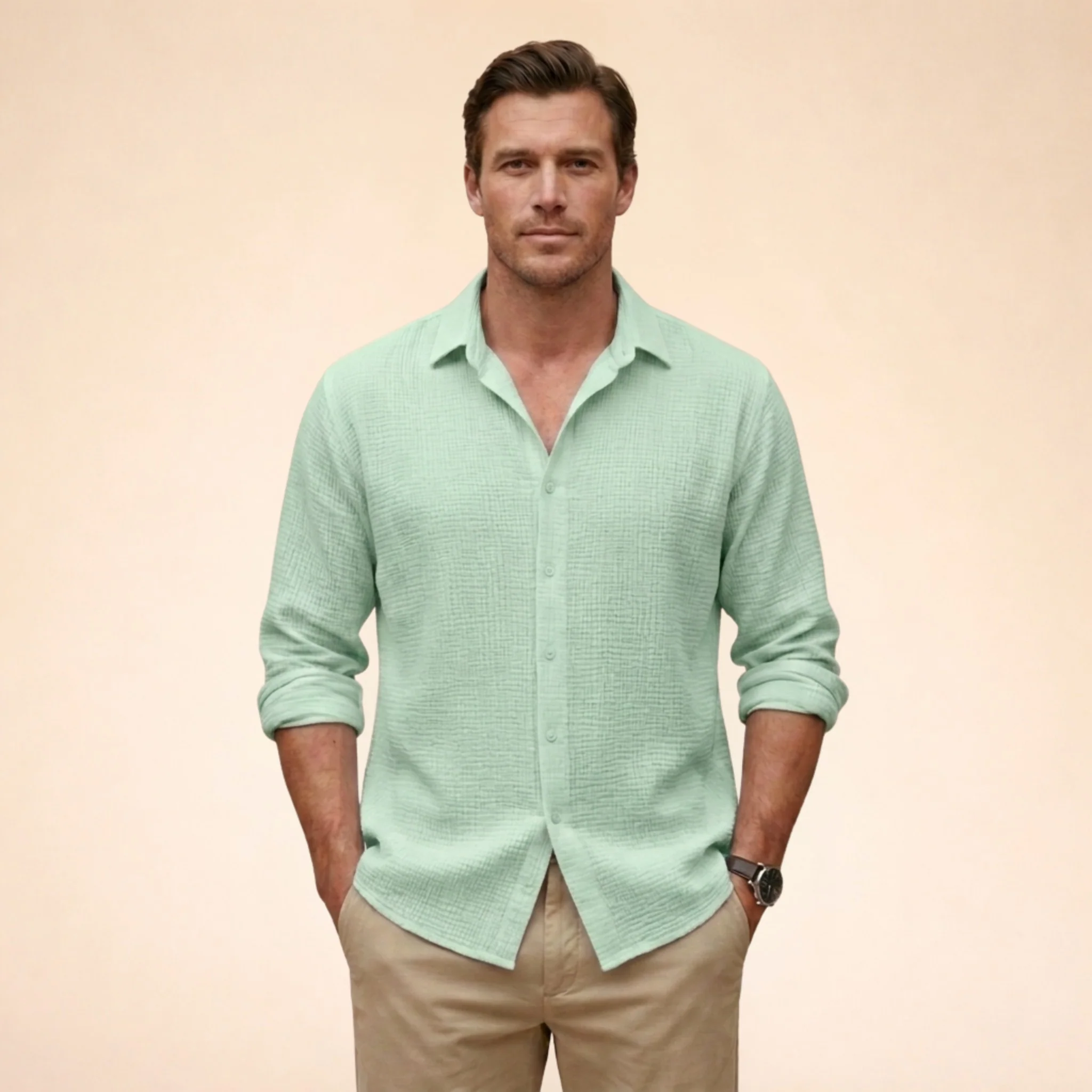 Ruggero | Camicia classica versatile - Image 10