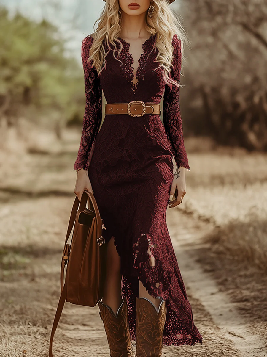 Serena | Abito midi da donna elegante e comodo - Image 3