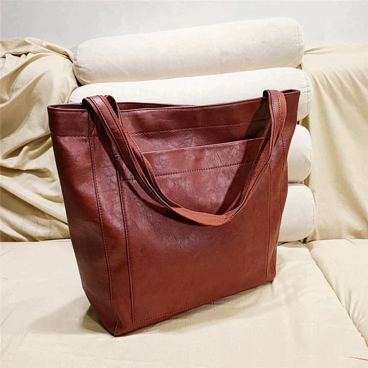 Sofia | Borsa tote in vera pelle pieno fiore - Image 4
