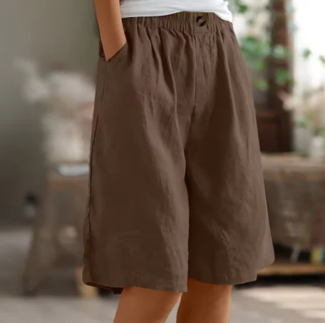 Sofia | eleganti e traspiranti Pantaloncini estivi oversize - Image 11
