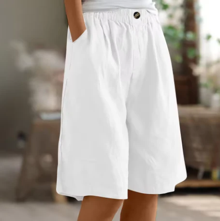 Sofia | eleganti e traspiranti Pantaloncini estivi oversize - Image 12