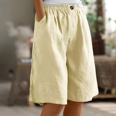 Sofia | eleganti e traspiranti Pantaloncini estivi oversize - Image 3