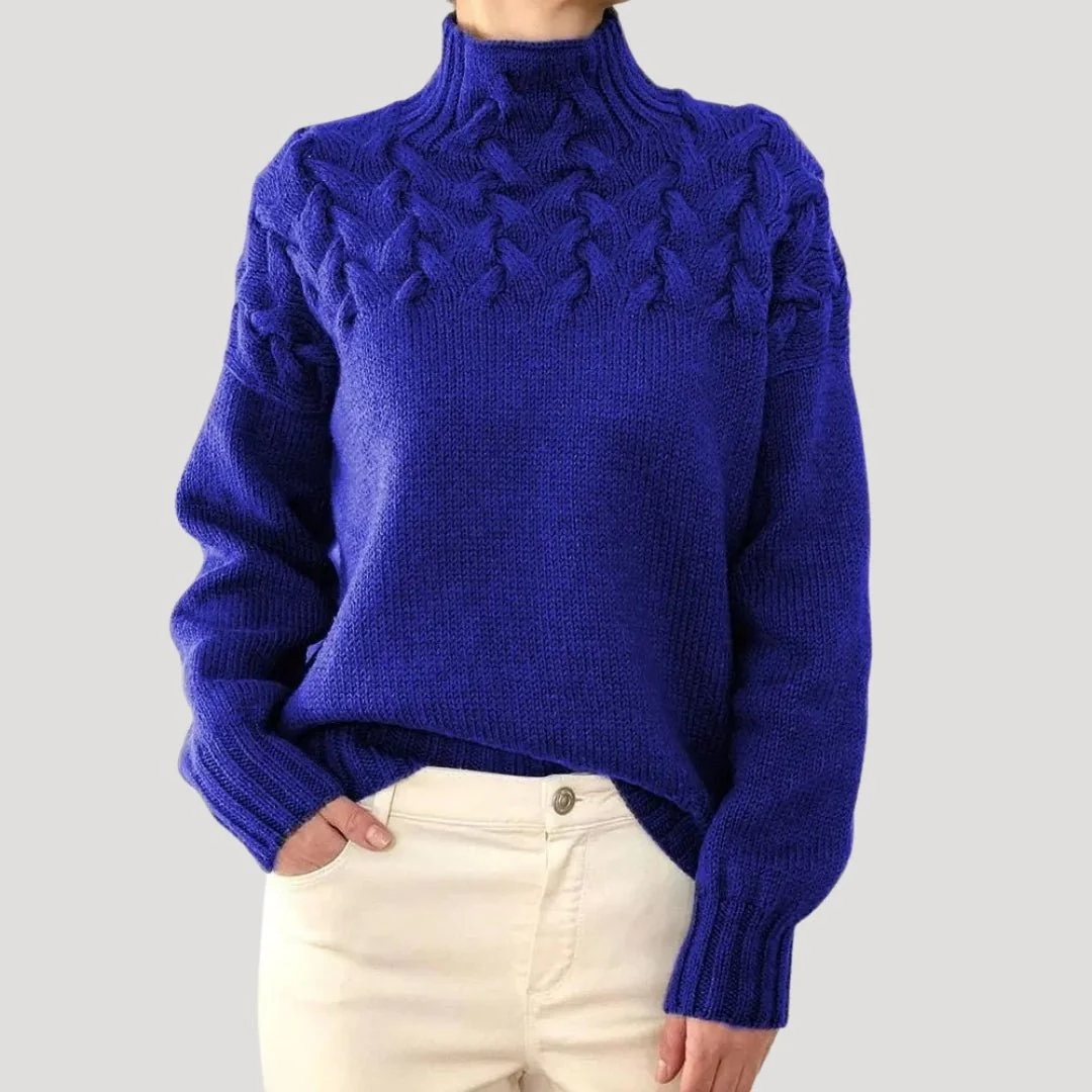 Sofia | Maglione a collo alto elegante e comodo - Image 2
