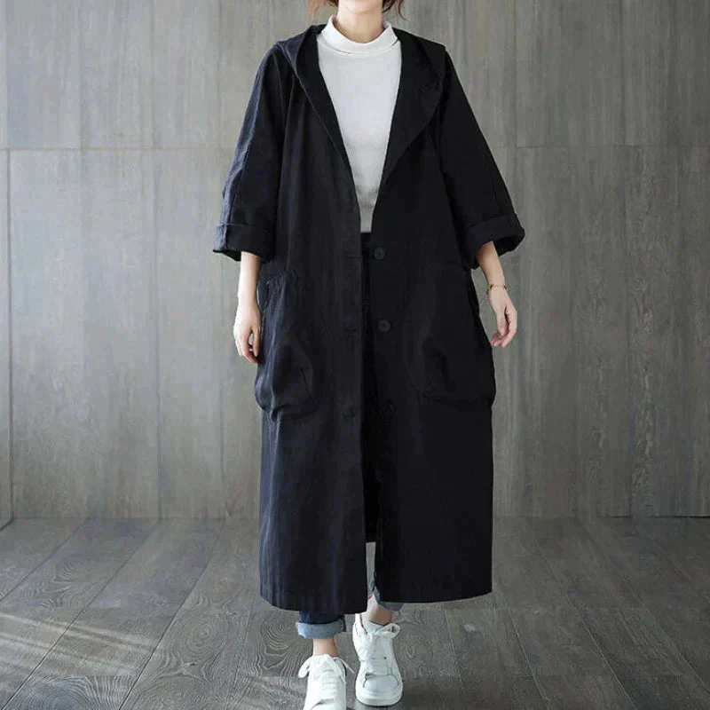 Sofia | Moderno ed elegante trench oversize